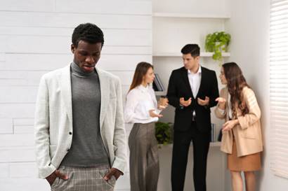 Coworkers shunning different race coworker - Employment Law
